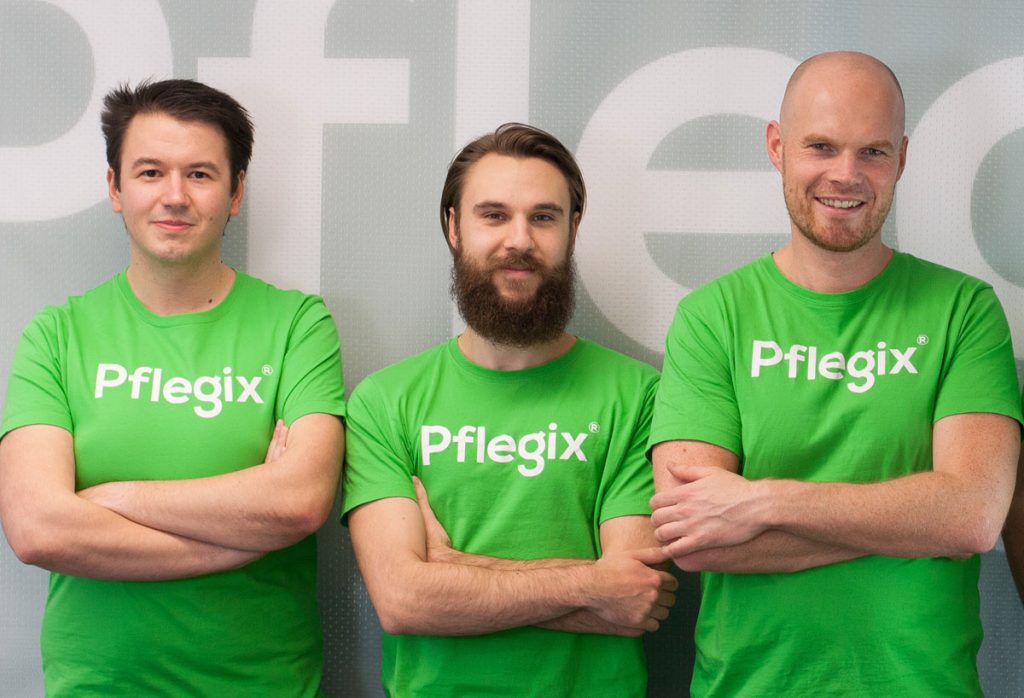 Das Gründerteam von Pflegix